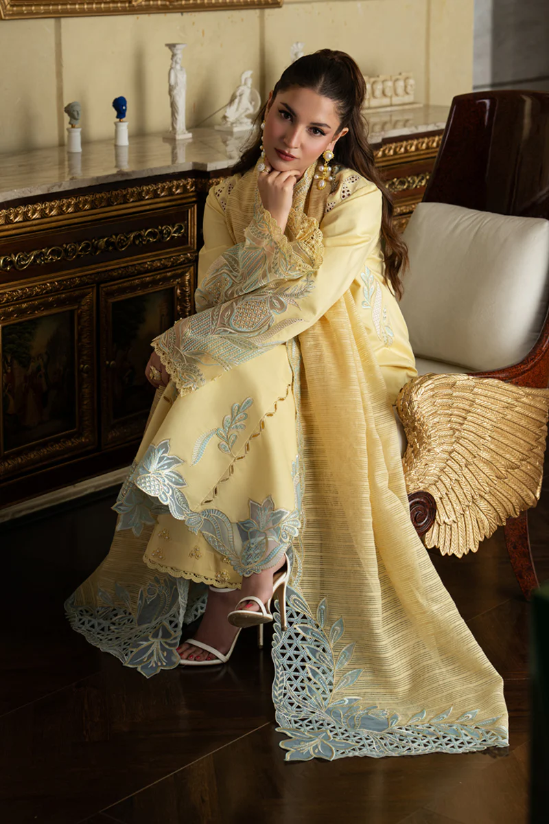 Rang Rasiya Carnation Eid Lawn 2026 || Nadia - Image 3