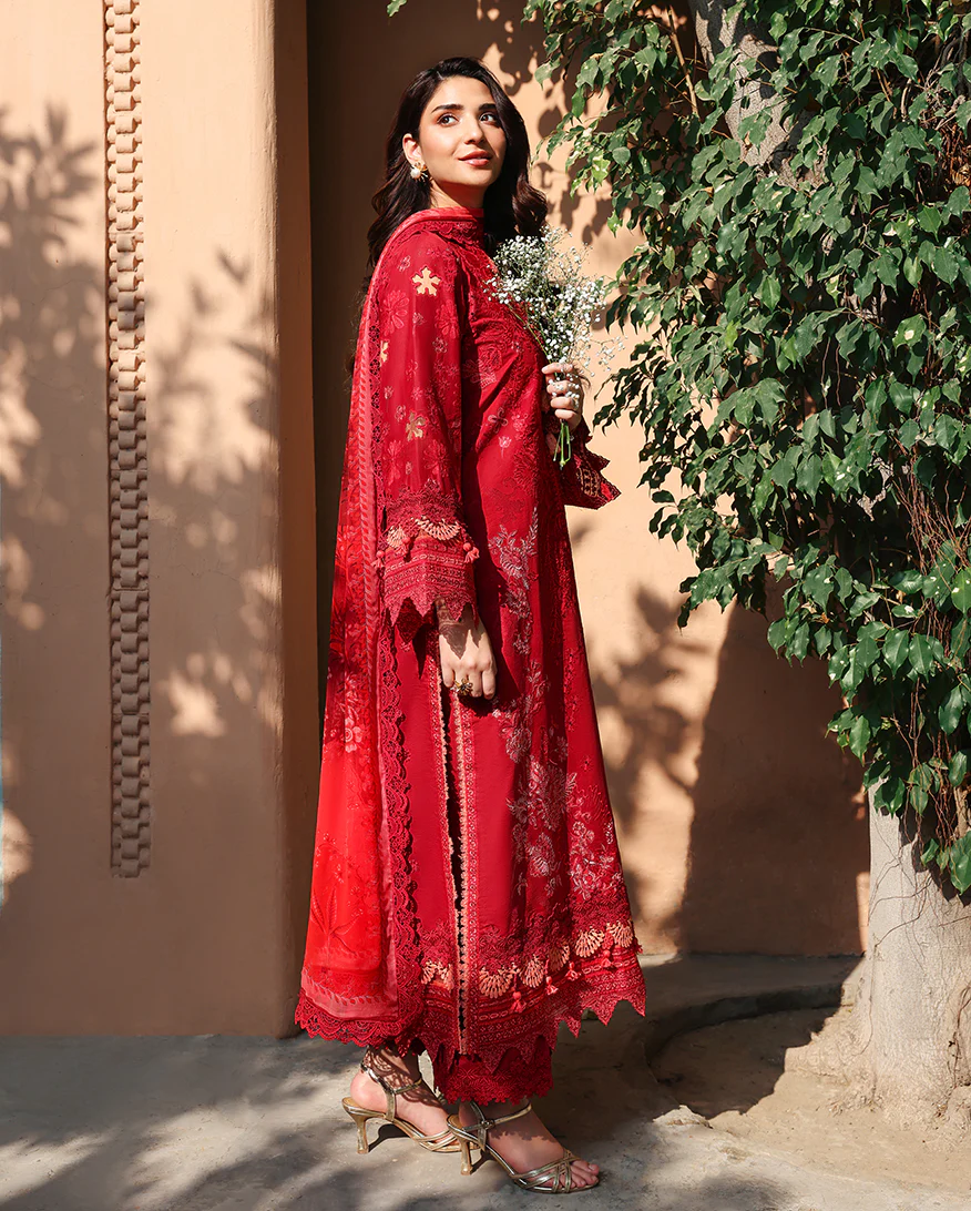 Roheenaz Summer Reverie | Luxury Lawn 2026 | Opaline - Image 5