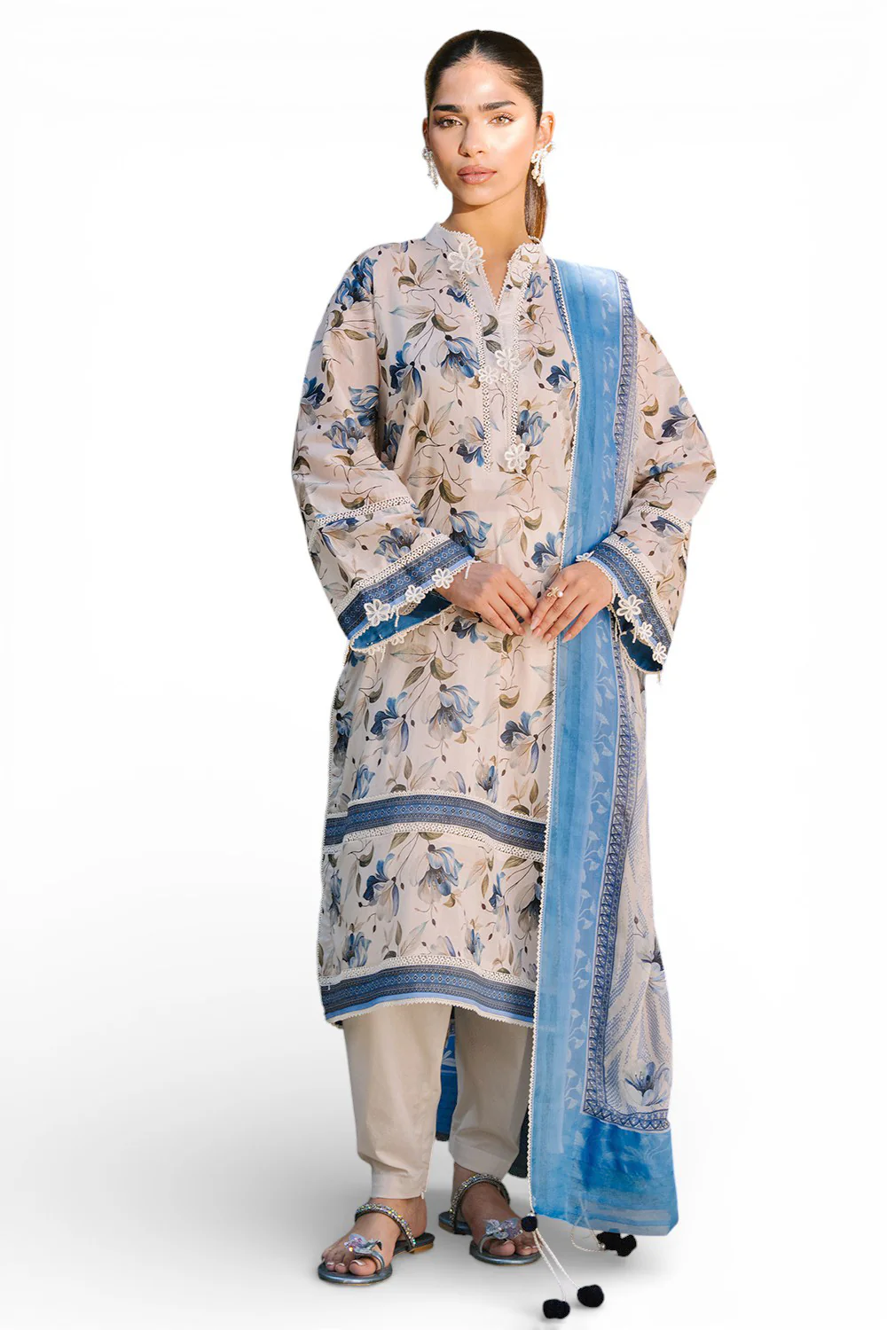 Mitti ki Khushboo by Gul Ahmed Lawn Collection 2026 | BM-62007