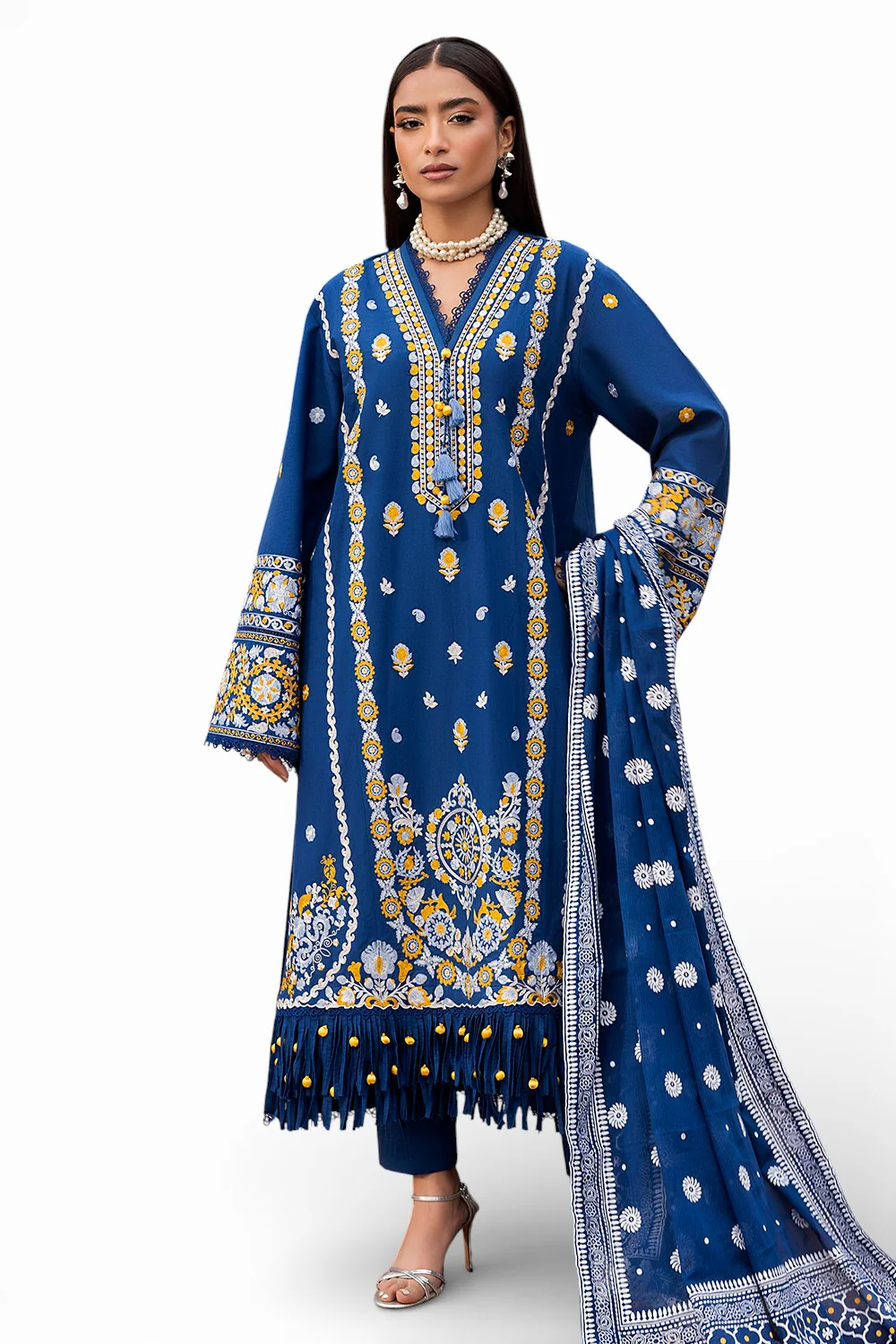 Mitti ki Khushboo by Gul Ahmed Lawn Collection 2026 | DN-52047