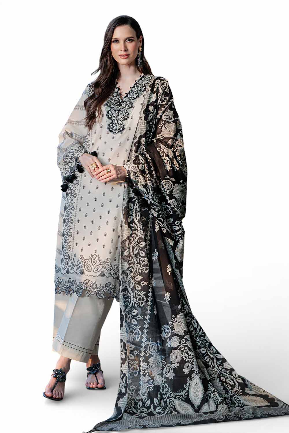 Mitti ki Khushboo by Gul Ahmed Lawn Collection 2026 | B-62006