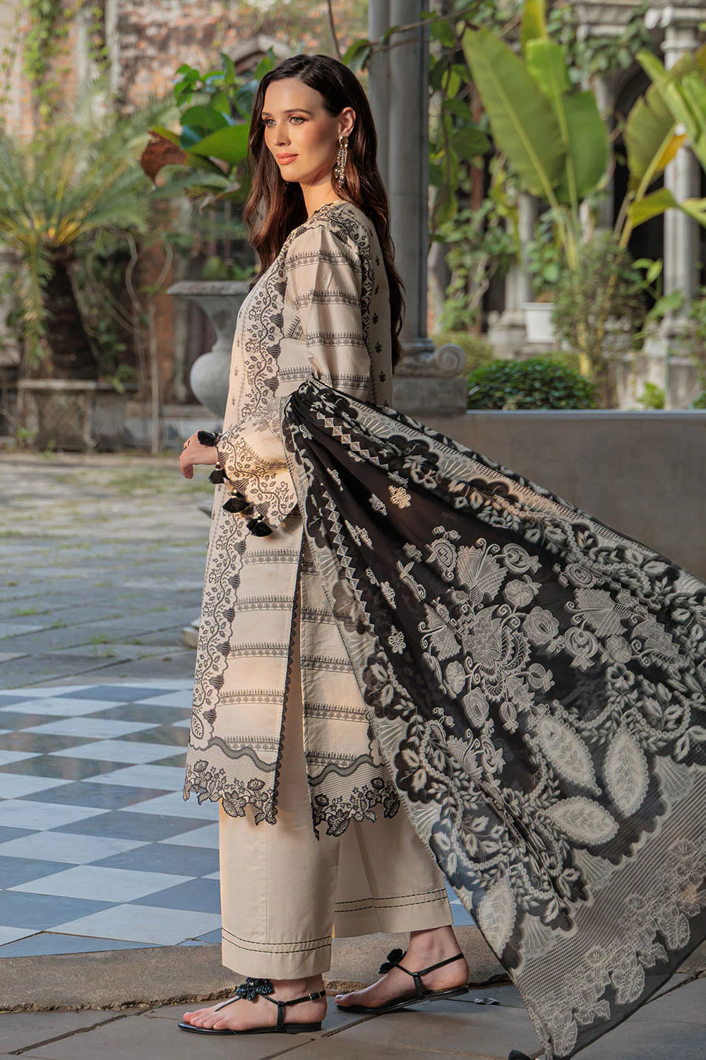 Mitti ki Khushboo by Gul Ahmed Lawn Collection 2026 | B-62006 - Image 3