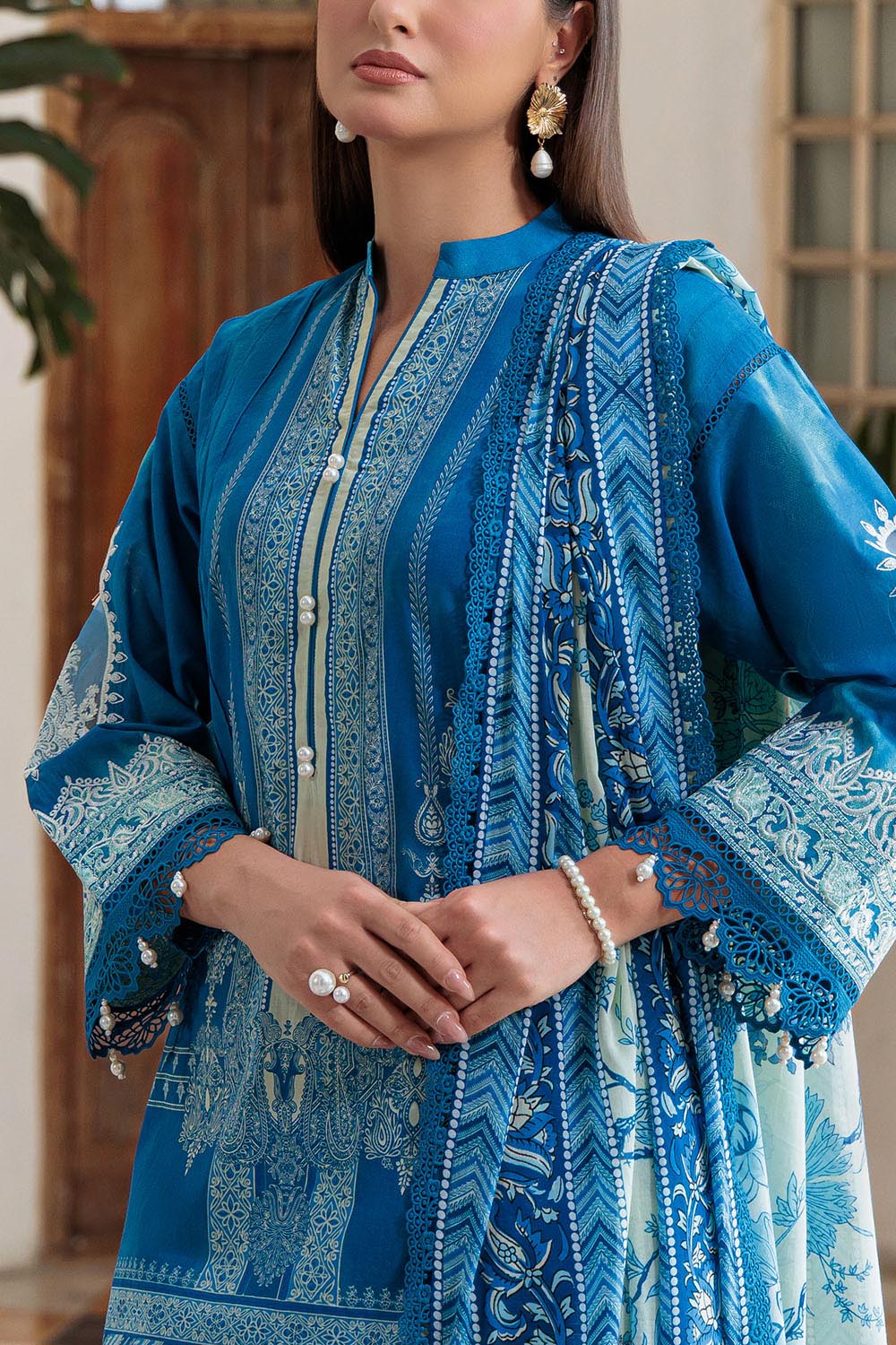 Mitti ki Khushboo by Gul Ahmed Lawn Collection 2026 | CL-52074 - Image 5