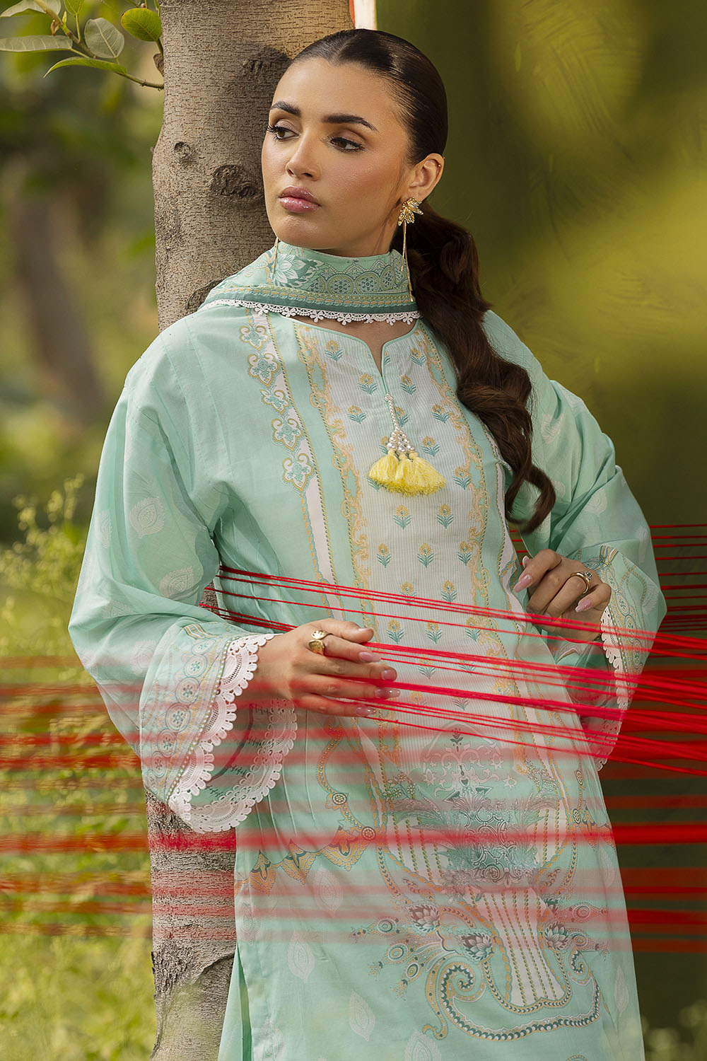 Mitti ki Khushboo by Gul Ahmed Lawn Collection 2026 | CL-52375 - Image 2