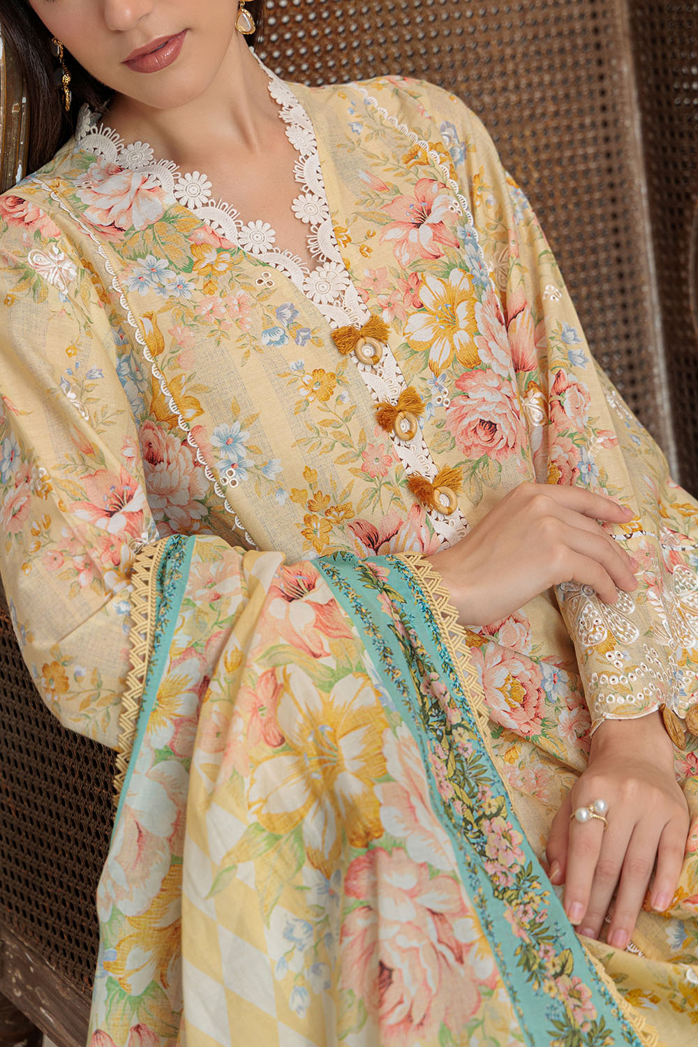 Mitti ki Khushboo by Gul Ahmed Lawn Collection 2026 | CL-62083 - Image 5