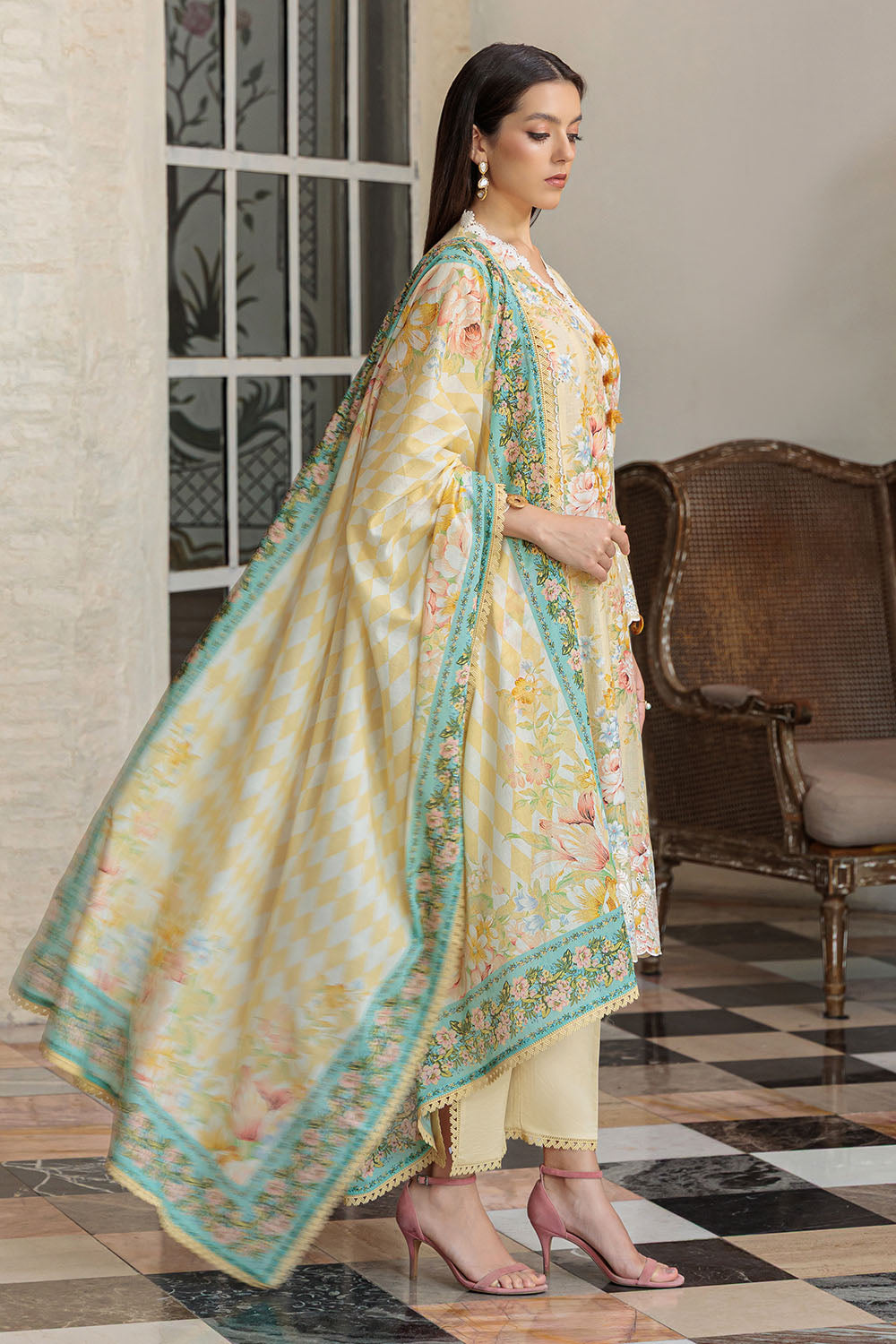 Mitti ki Khushboo by Gul Ahmed Lawn Collection 2026 | CL-62083 - Image 4