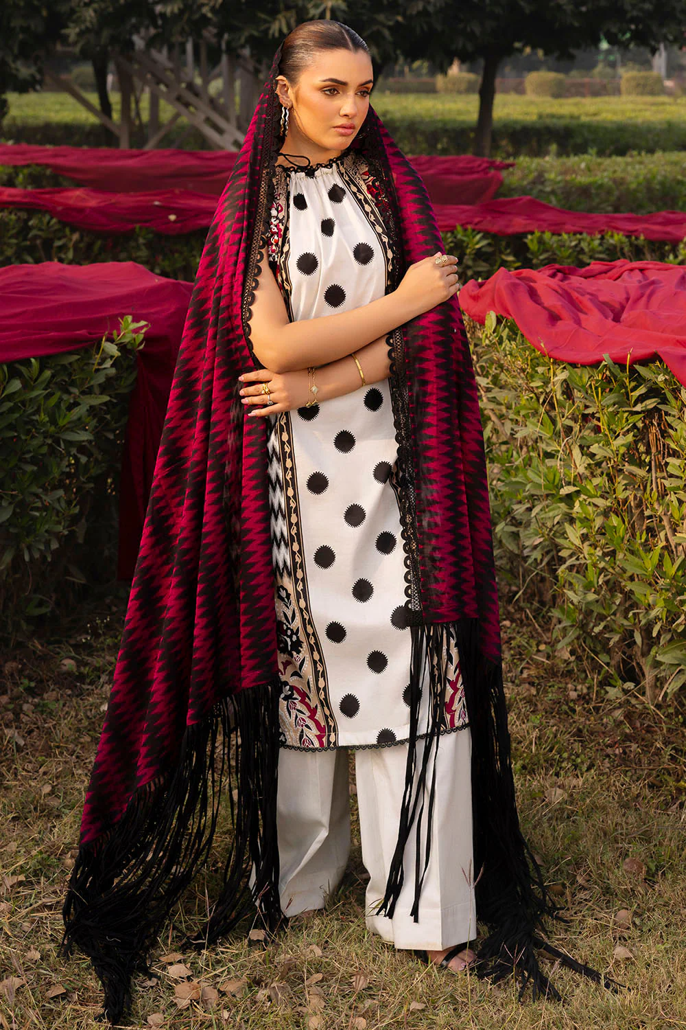Mitti ki Khushboo by Gul Ahmed Lawn Collection 2026 | CL-52440 - Image 2