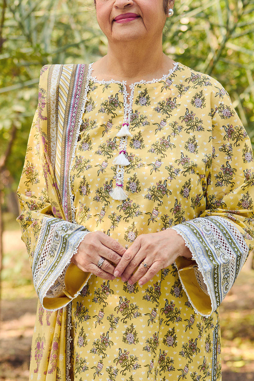 Gul Ahmed Mother's Lawn 2026 || CL-62116 A - Image 2