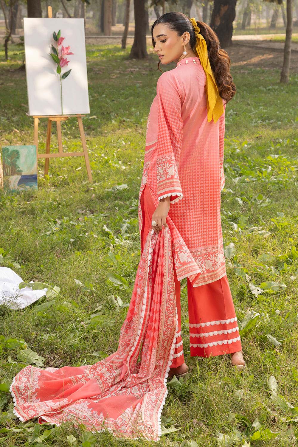 Mitti ki Khushboo by Gul Ahmed Lawn Collection 2026 | CL-62202 - Image 4