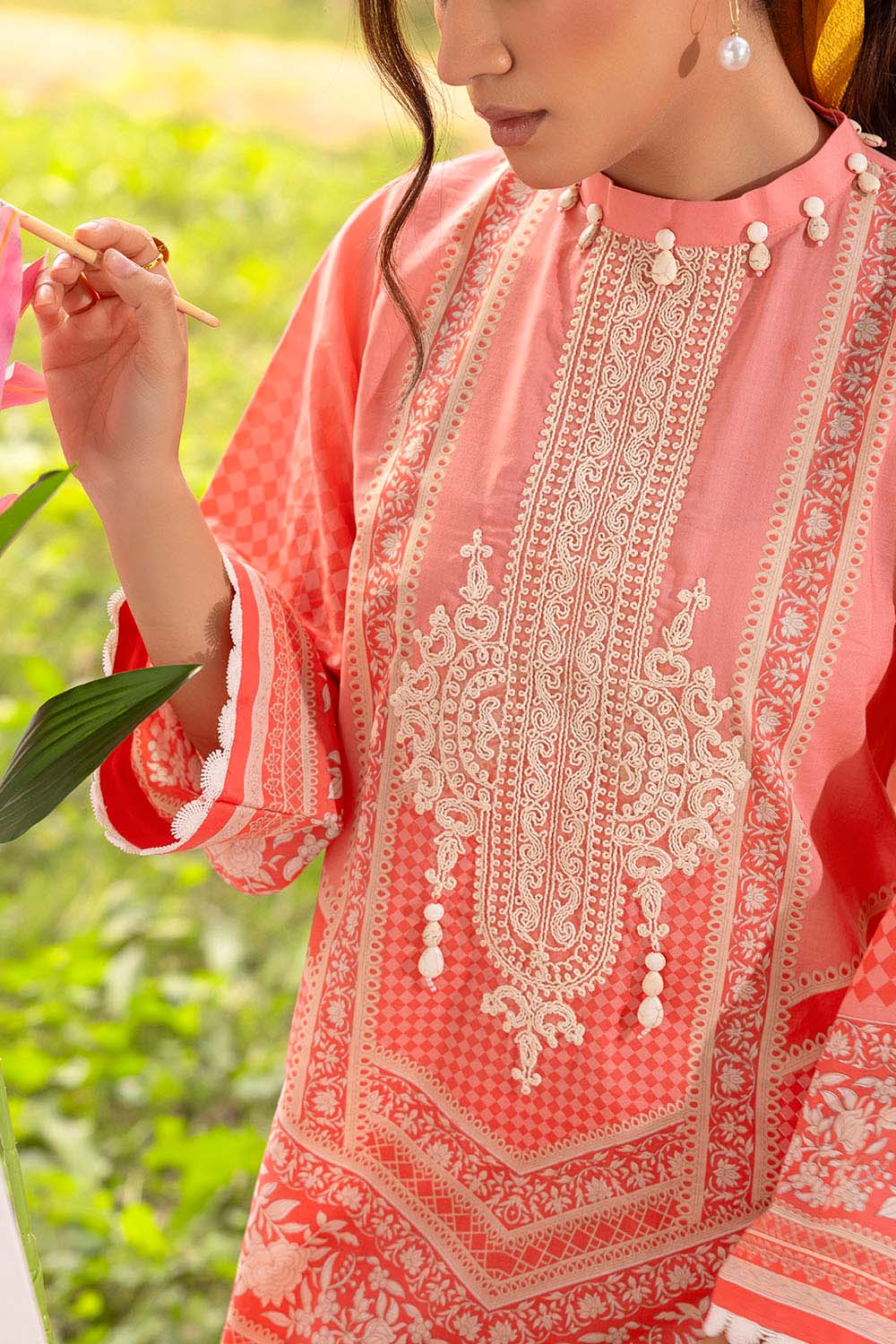 Mitti ki Khushboo by Gul Ahmed Lawn Collection 2026 | CL-62202 - Image 5