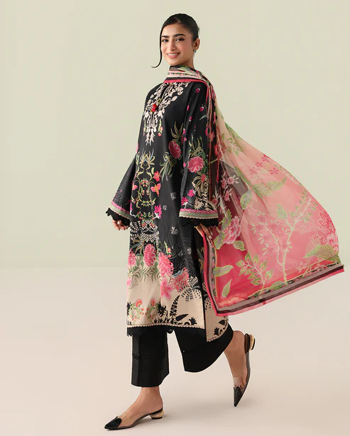 Rosette Lawn by Roheenaz || Radiant Noon - Image 5