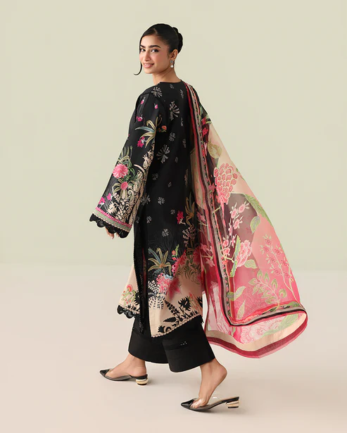 Rosette Lawn by Roheenaz || Radiant Noon - Image 4
