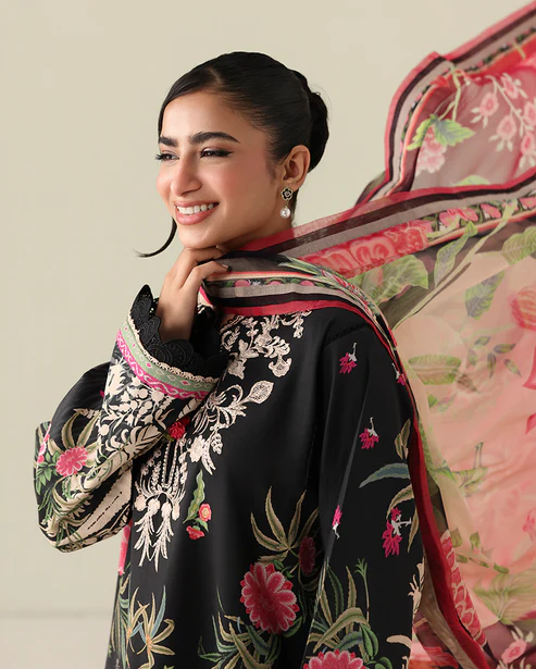 Rosette Lawn by Roheenaz || Radiant Noon - Image 3