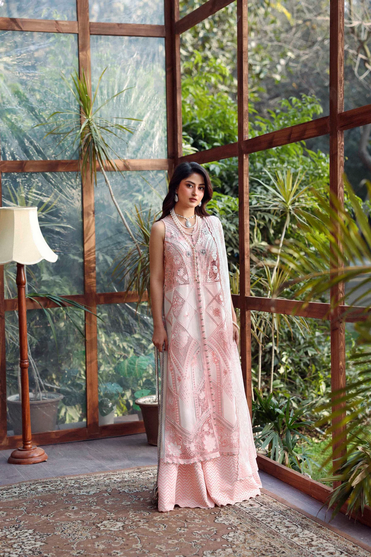 Sable Vogue Luxury Formals Lawn 2026 | SL-02-26-V1 - Image 2