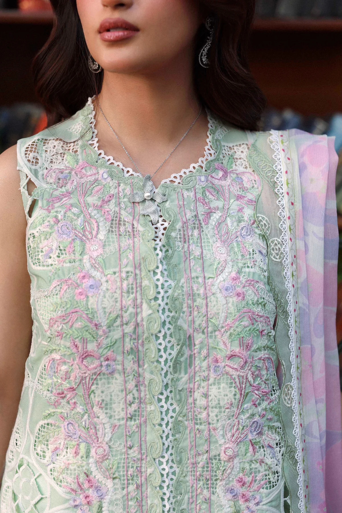 Sable Vogue Luxury Formals Lawn 2026 | SL-06-26-V1 - Image 2