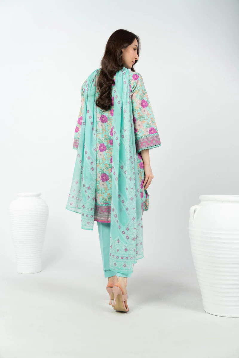 AlKaram Spring Summer 2026 Lawn || SS-58.1-25-3-Green - Image 2