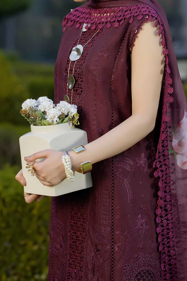 Serene Luxury Lawn 2026 by Adan's Libas || SERENE 1740 - Image 4