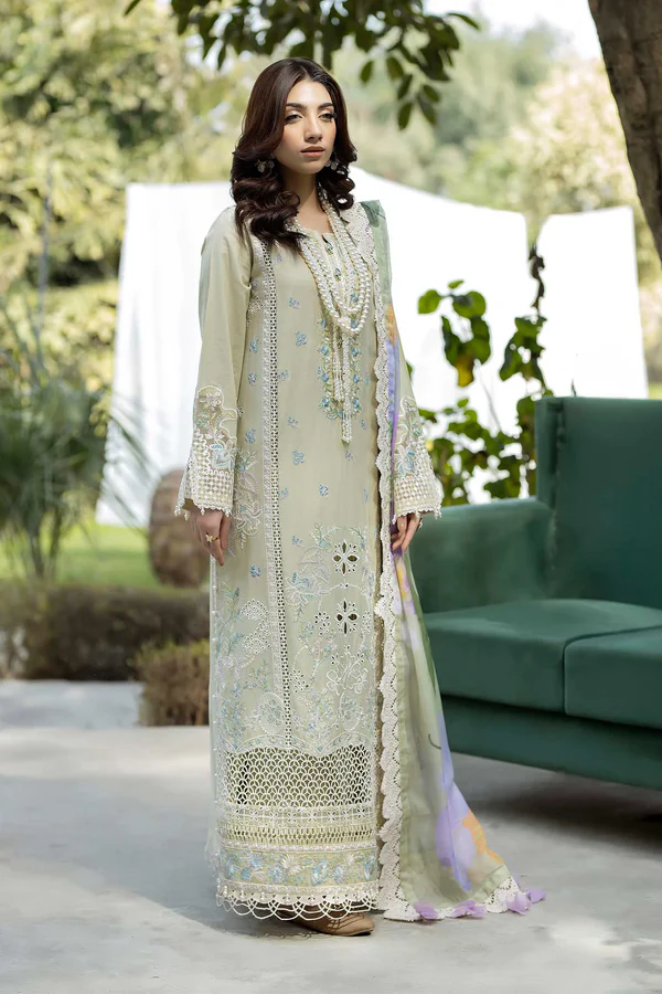 Serene Luxury Lawn 2026 by Adan's Libas || SERENE 1748 - Image 3