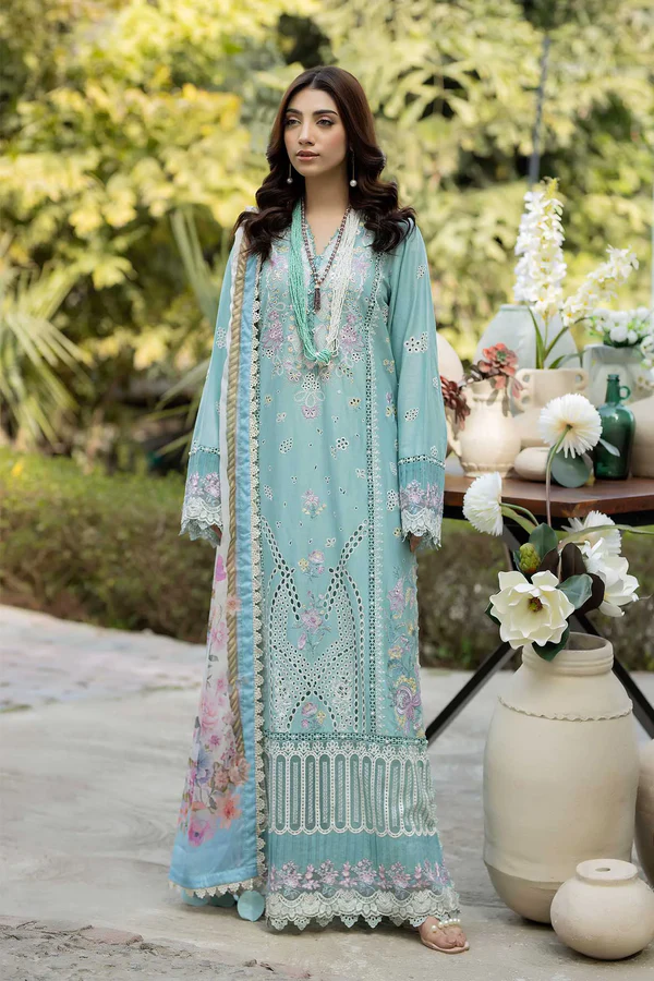 Serene Luxury Lawn 2026 by Adan's Libas || SERENE 1745 - Image 3