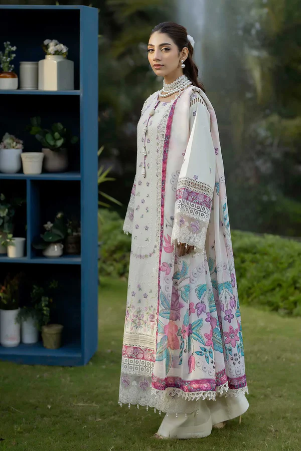 Serene Luxury Lawn 2026 by Adan's Libas || SERENE 1742 - Image 3