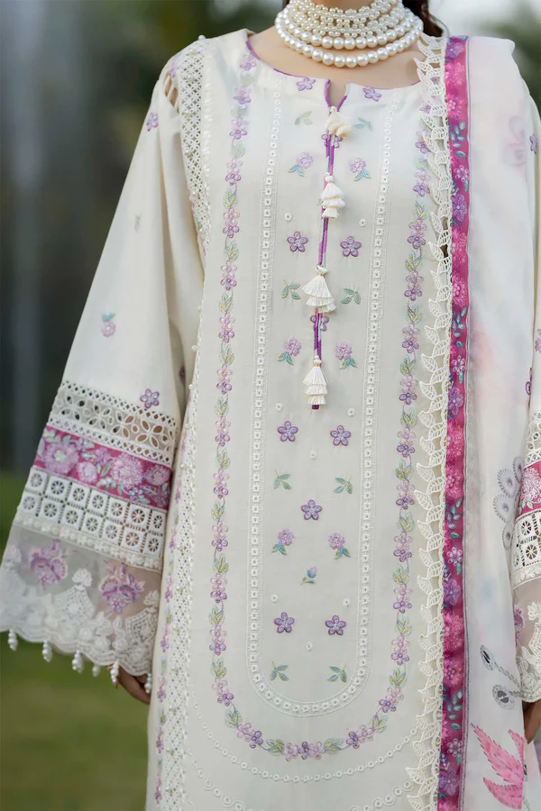 Serene Luxury Lawn 2026 by Adan's Libas || SERENE 1742 - Image 4
