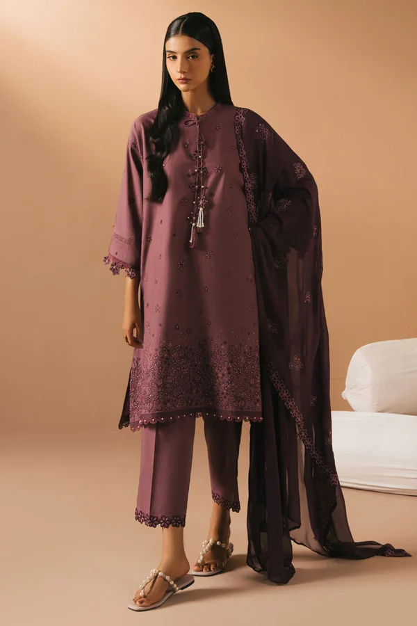 Cross Stitch Mahiri Lawn 2026 || GRAPE AMETHYST