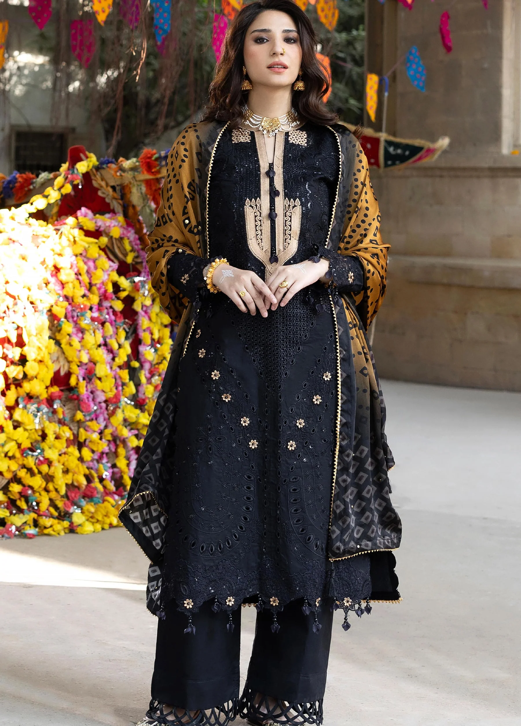 Bandhani Premium Lawn 2026 by Al Zohaib | D-6 - Image 2