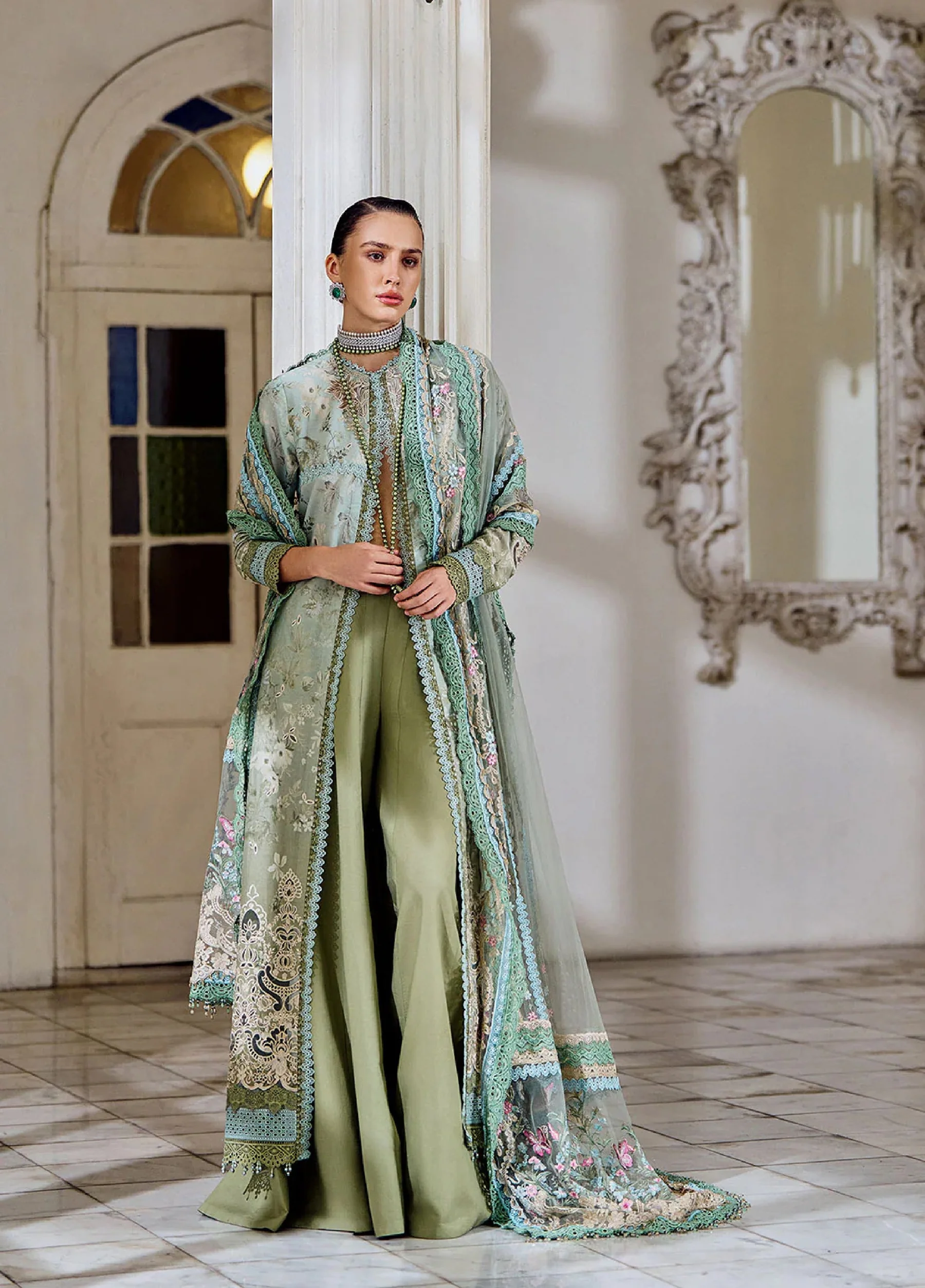 Sobia Nazir Luxury Lawn 2026 | Eid Collection | D-12 A