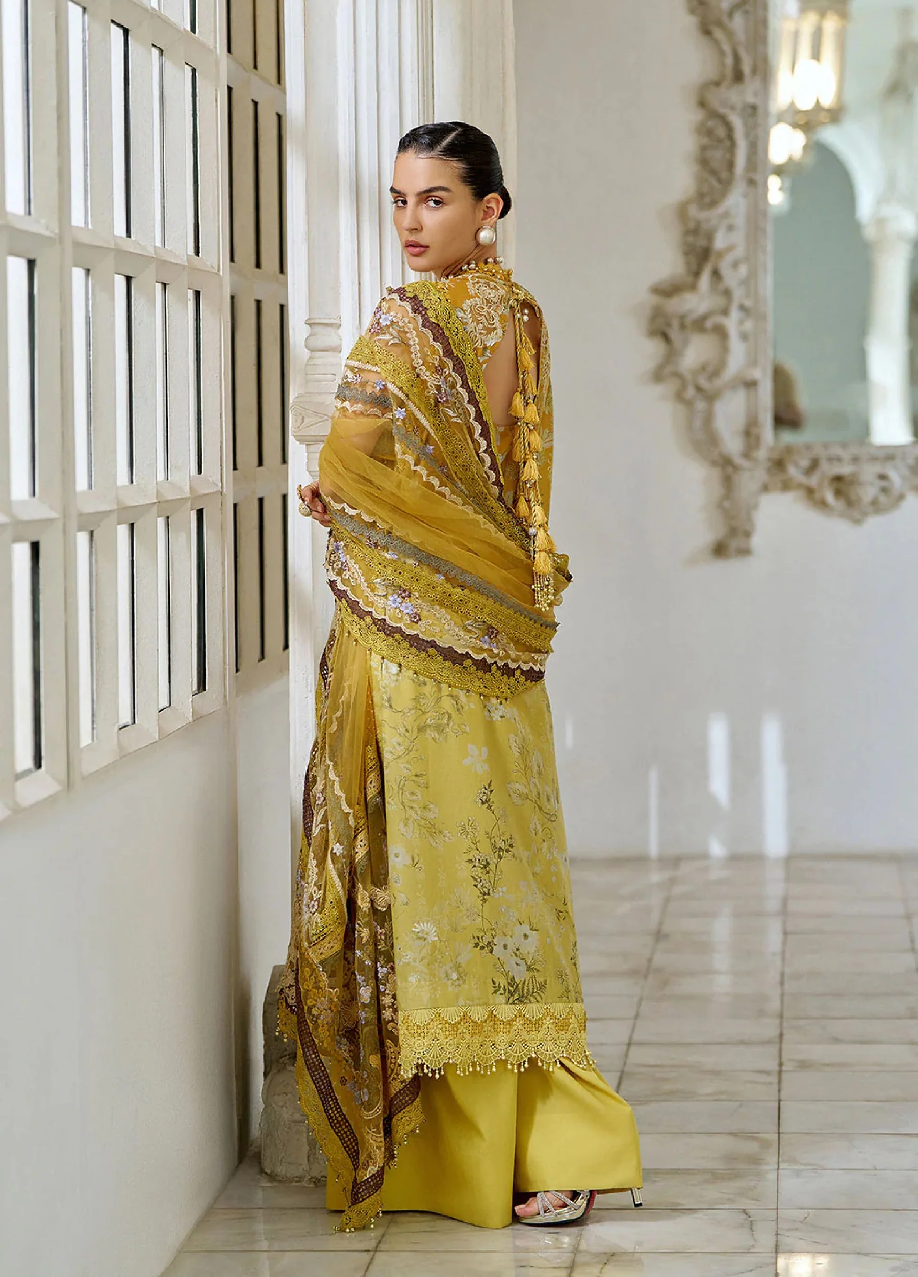 Sobia Nazir Luxury Lawn 2026 | Eid Collection | D-12 B - Image 4