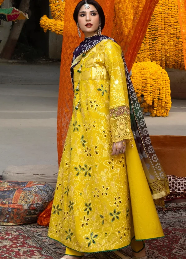 Alternative view of Bandhani Premium Lawn 2026 by Al Zohaib | D-4