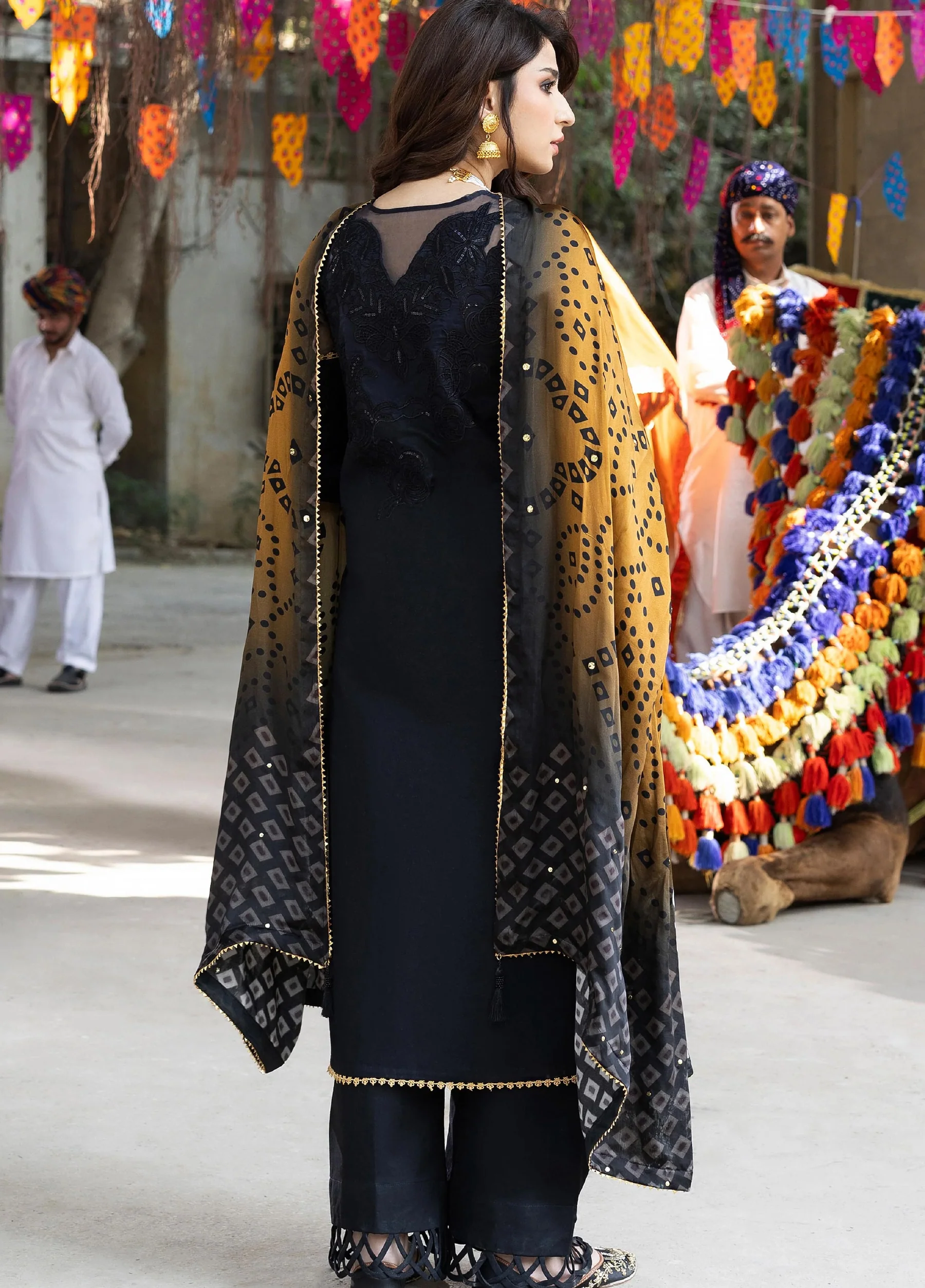 Bandhani Premium Lawn 2026 by Al Zohaib | D-6 - Image 5