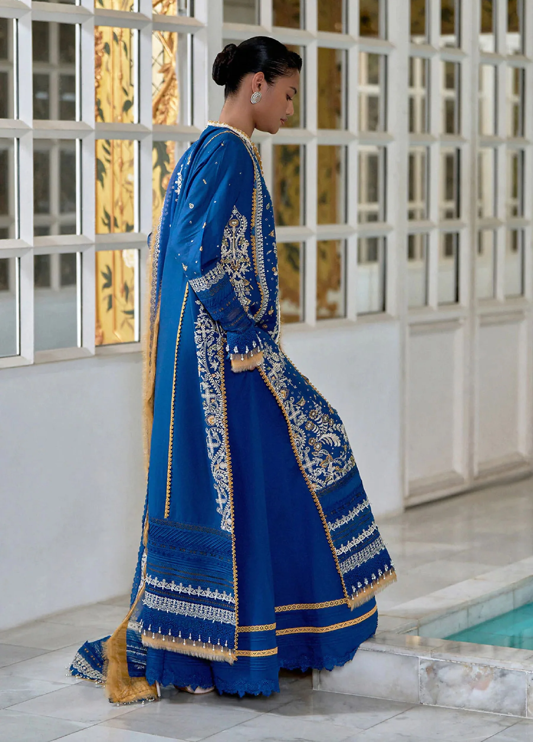 Sobia Nazir Luxury Lawn 2026 | Eid Collection | D-08 A - Image 4