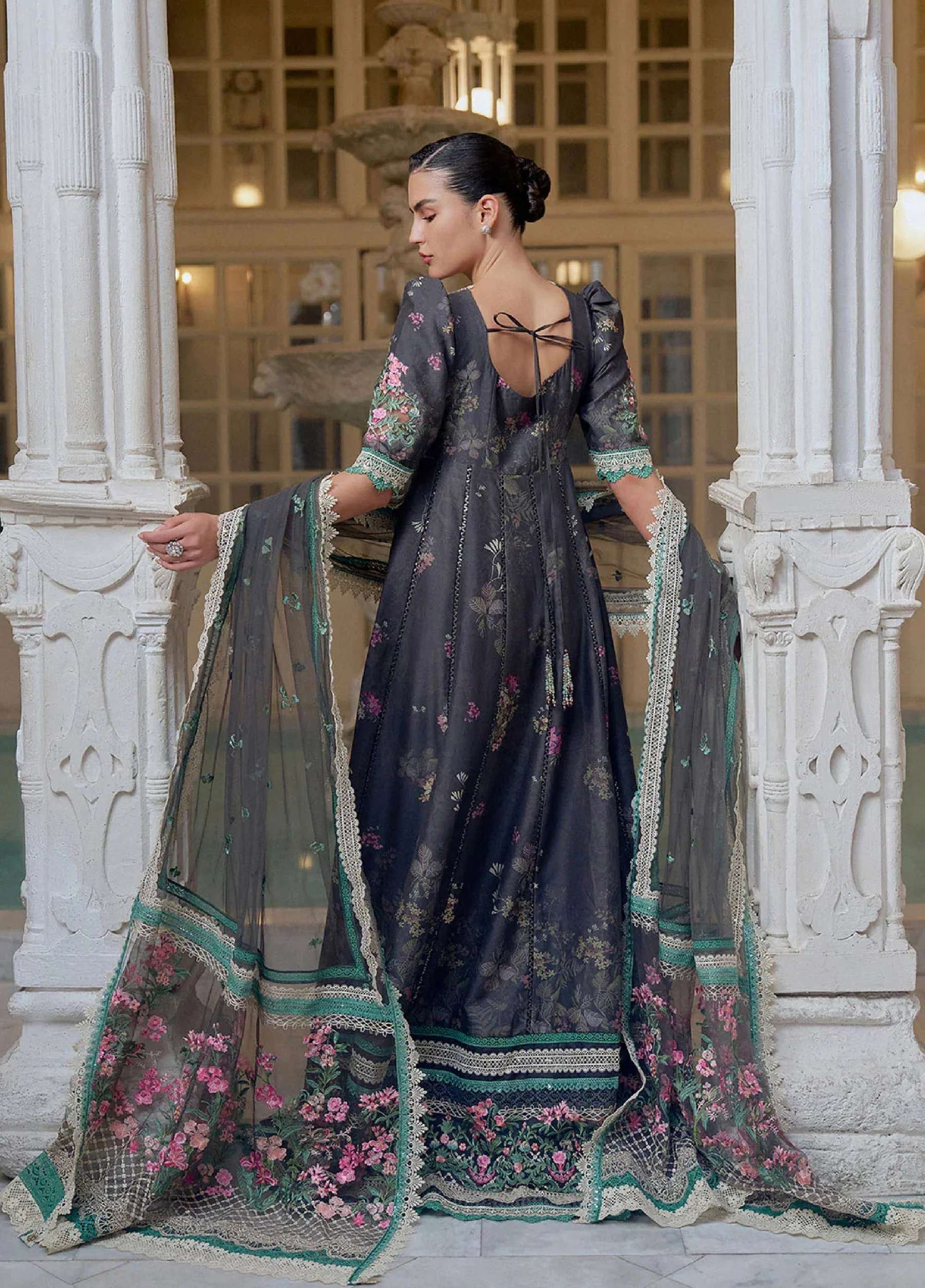 Sobia Nazir Luxury Lawn 2026 | Eid Collection | D-10 A - Image 3