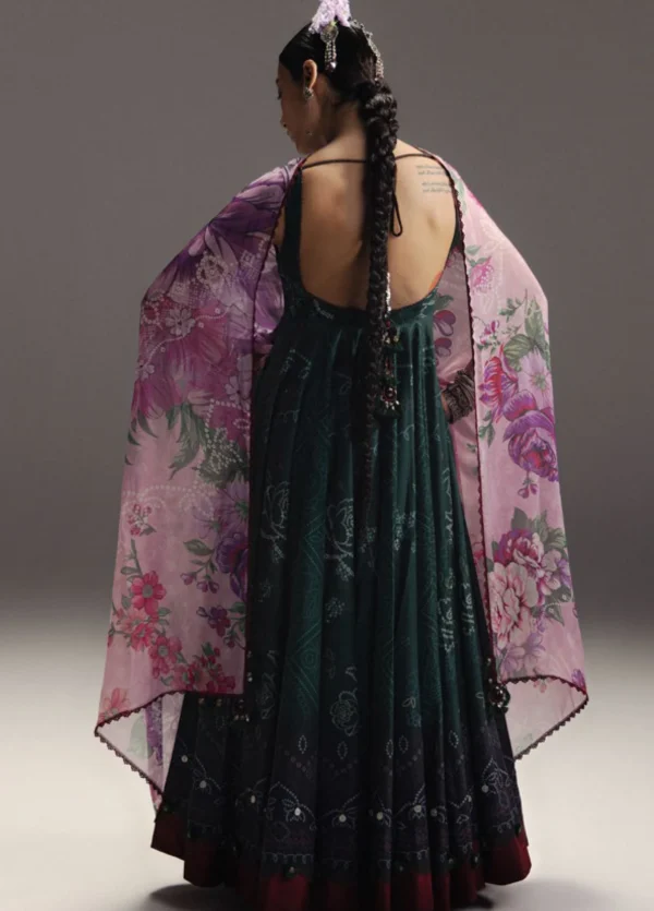 Alternative view of Anarkali Salwar Kameez Collection by Zara Shahjahan || Nayab-D4
