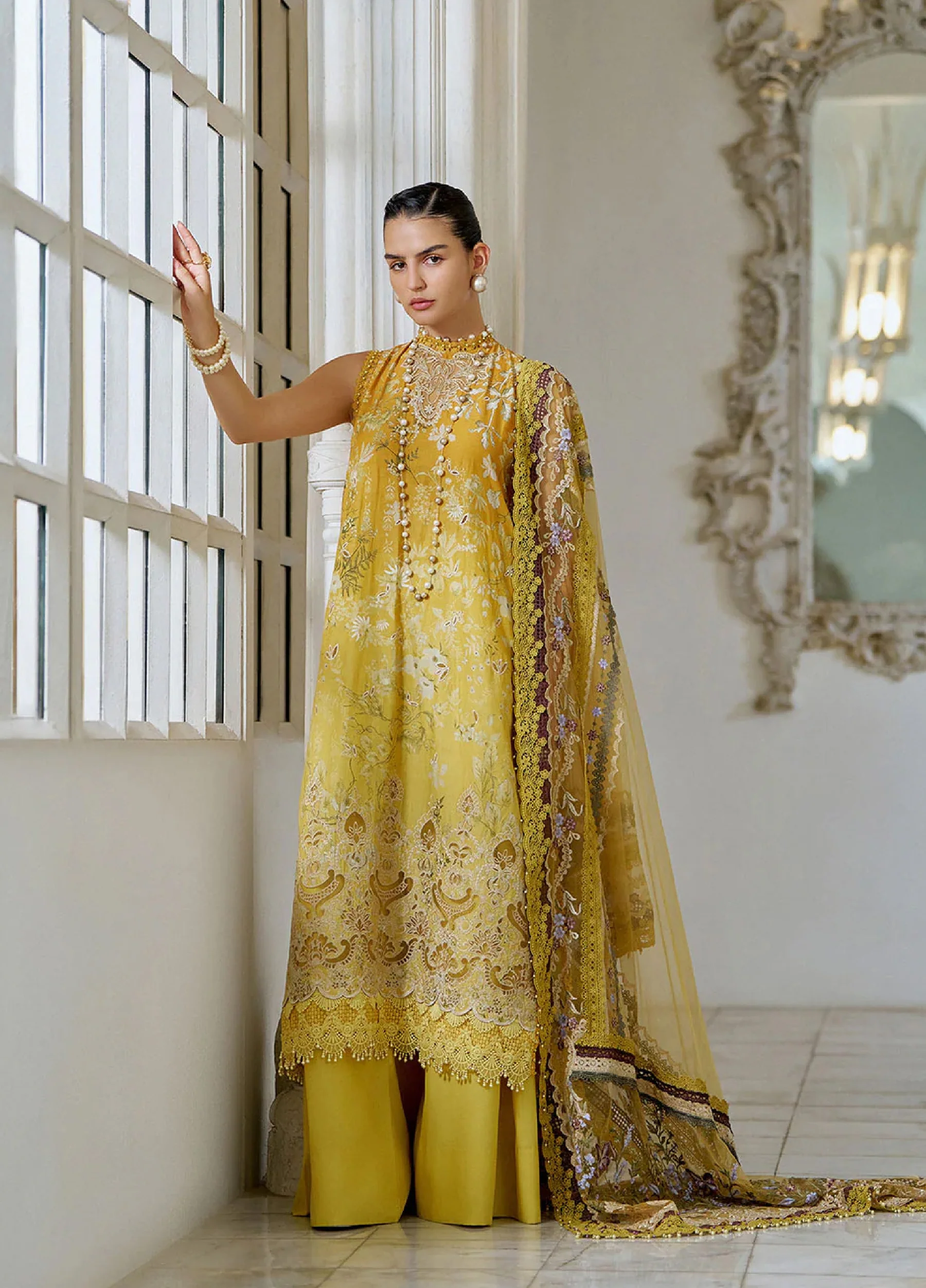 Sobia Nazir Luxury Lawn 2026 | Eid Collection | D-12 B - Image 3