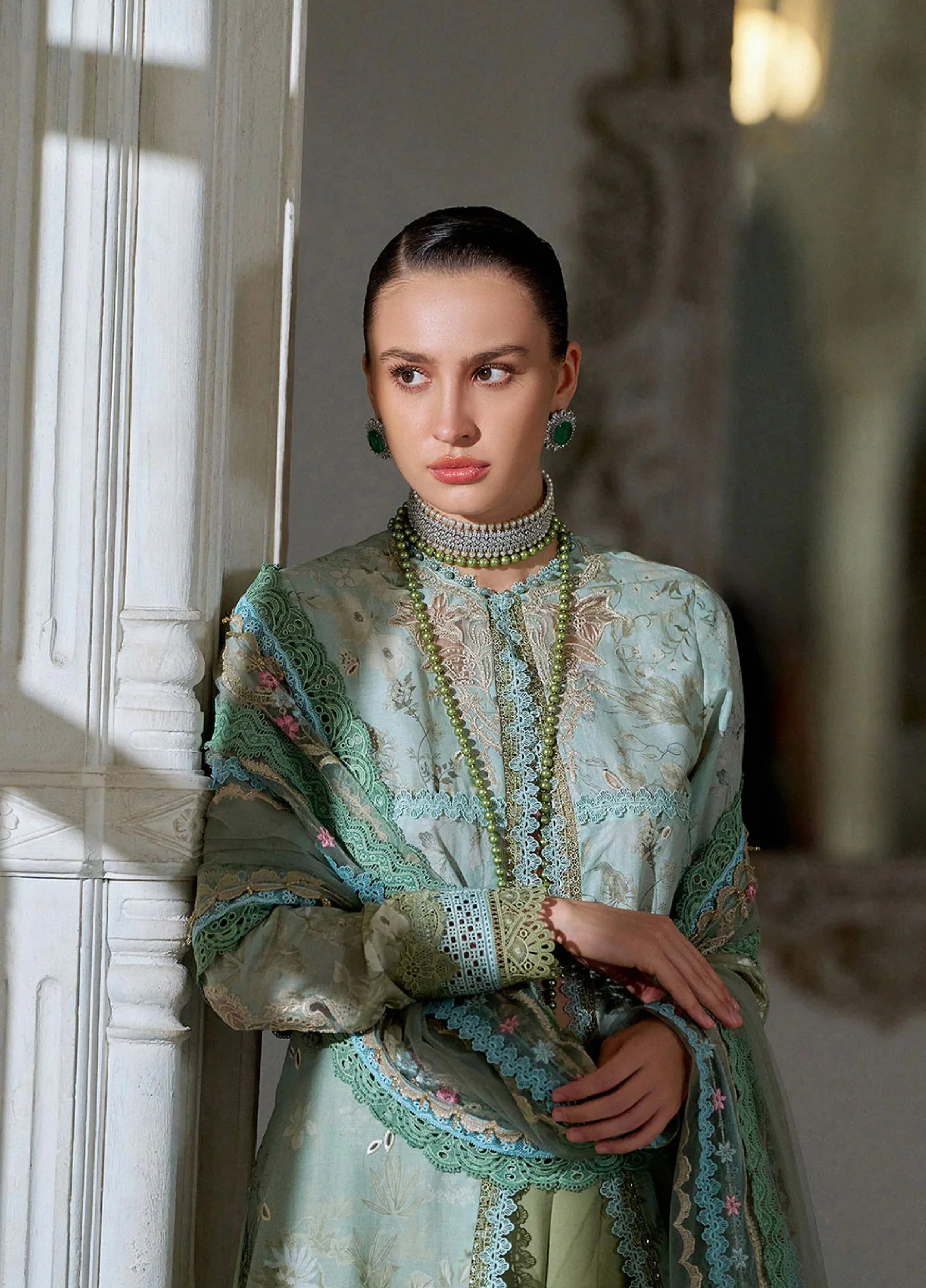 Sobia Nazir Luxury Lawn 2026 | Eid Collection | D-12 A - Image 2