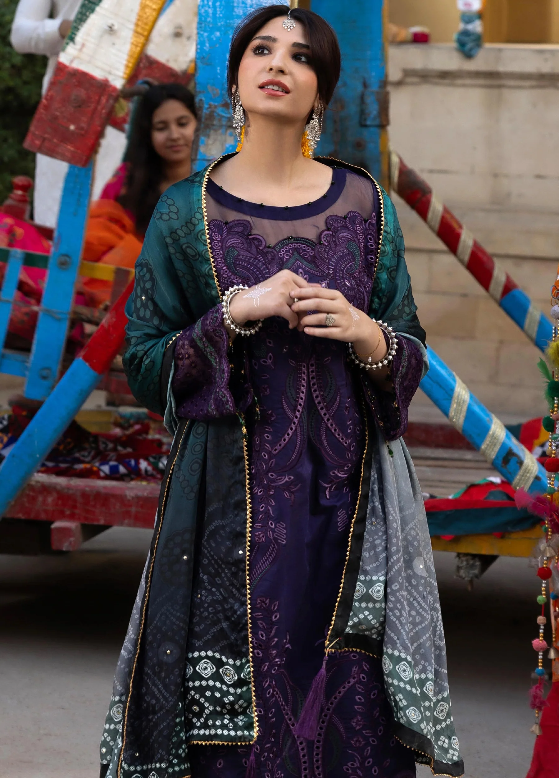 Bandhani Premium Lawn 2026 by Al Zohaib | D-8 - Image 3
