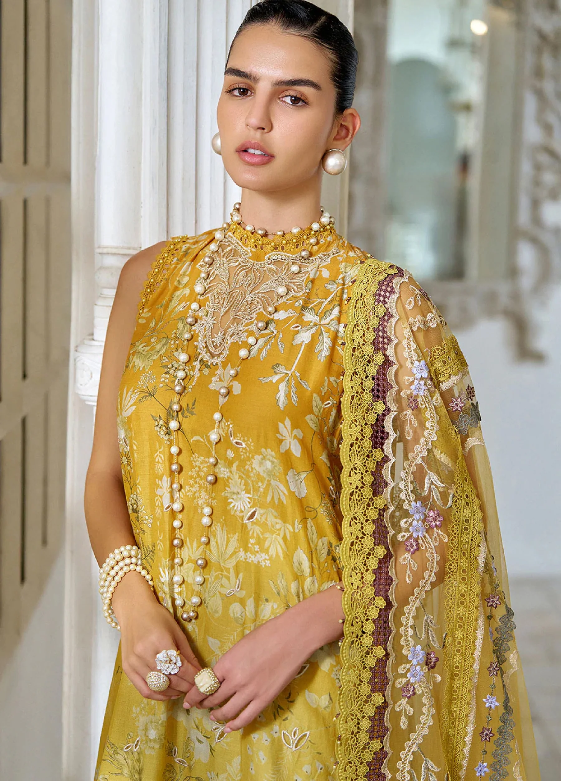 Sobia Nazir Luxury Lawn 2026 | Eid Collection | D-12 B - Image 2