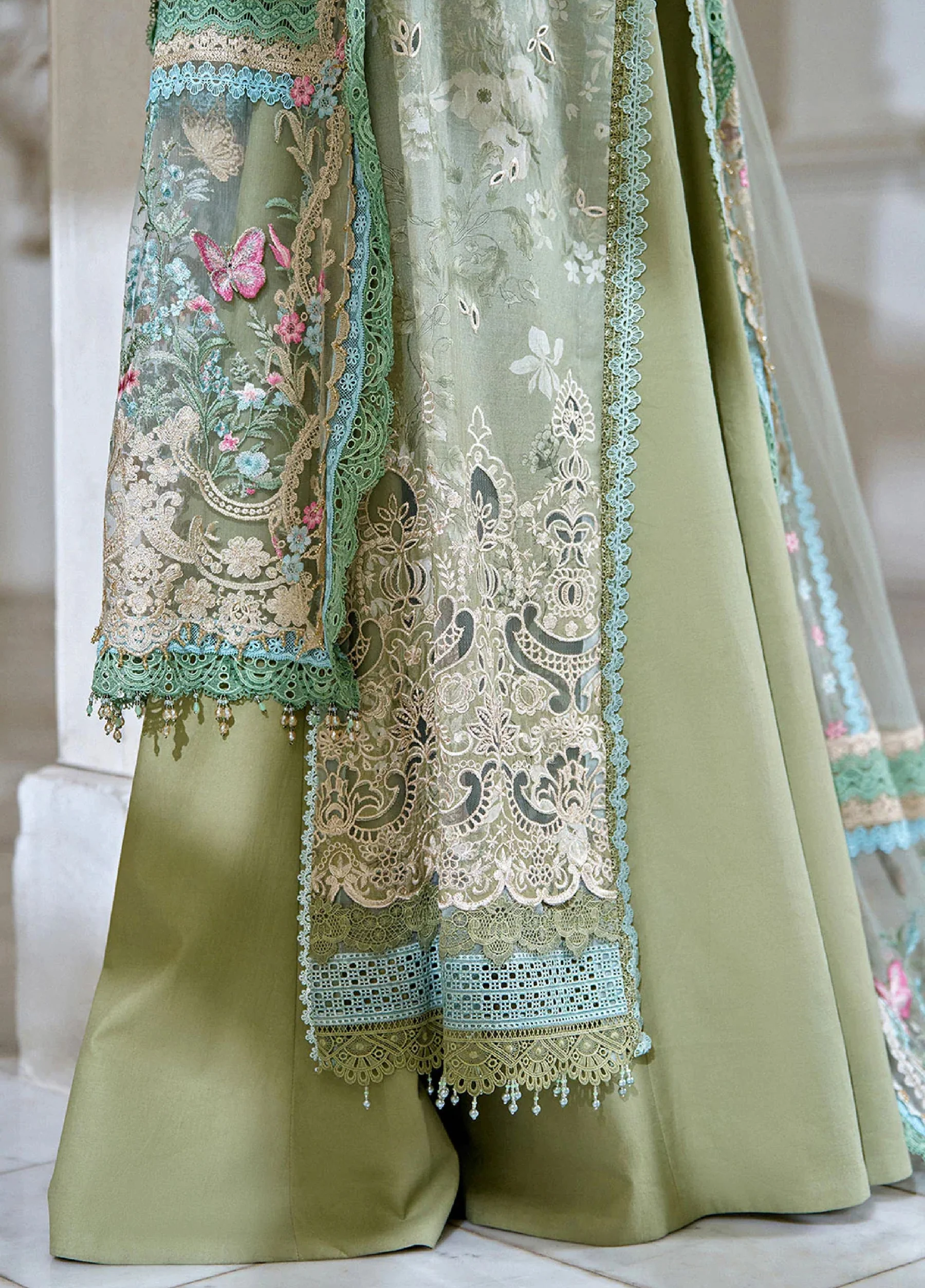 Sobia Nazir Luxury Lawn 2026 | Eid Collection | D-12 A - Image 4