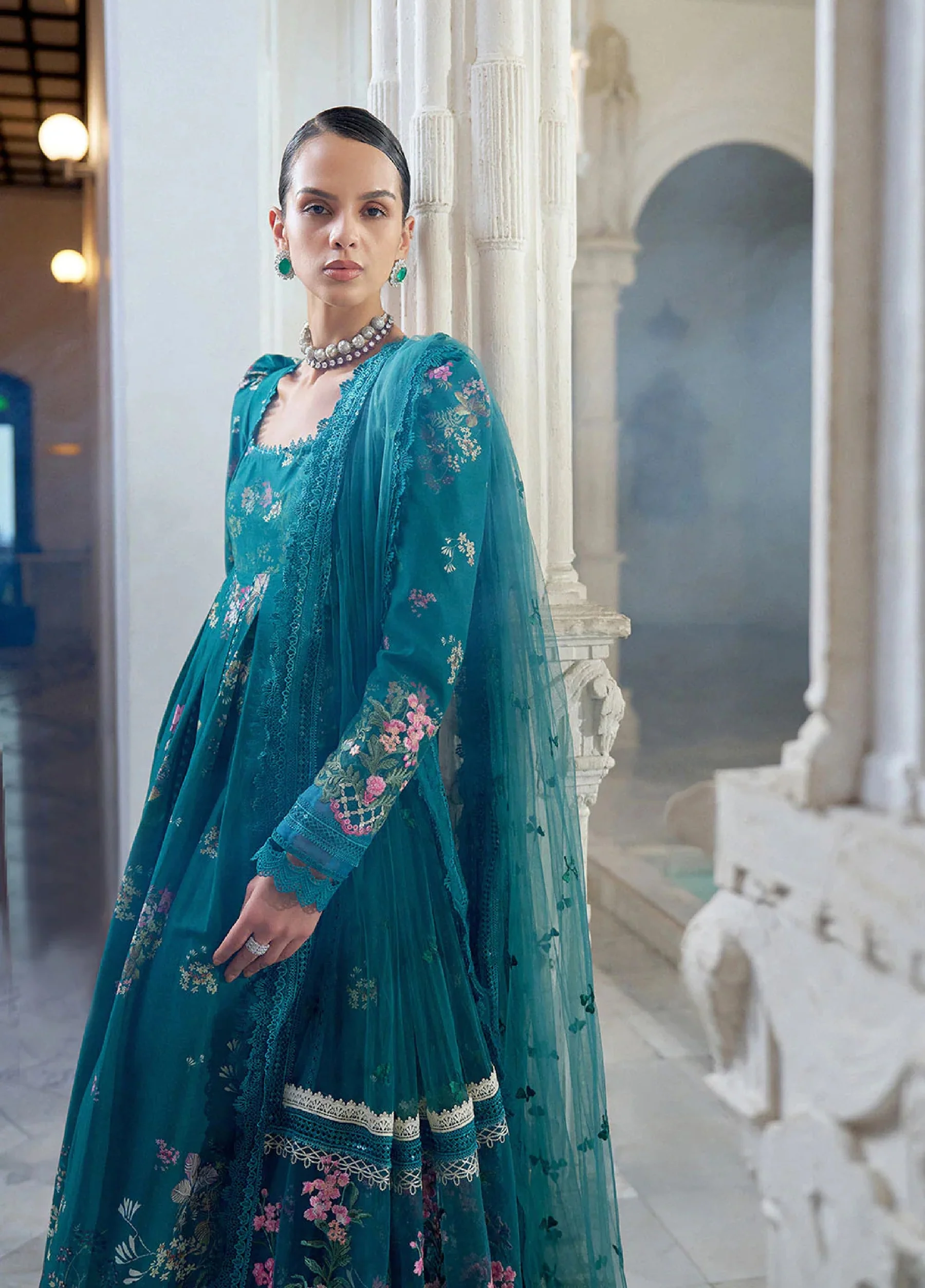 Sobia Nazir Luxury Lawn 2026 | Eid Collection | D-10 B - Image 2