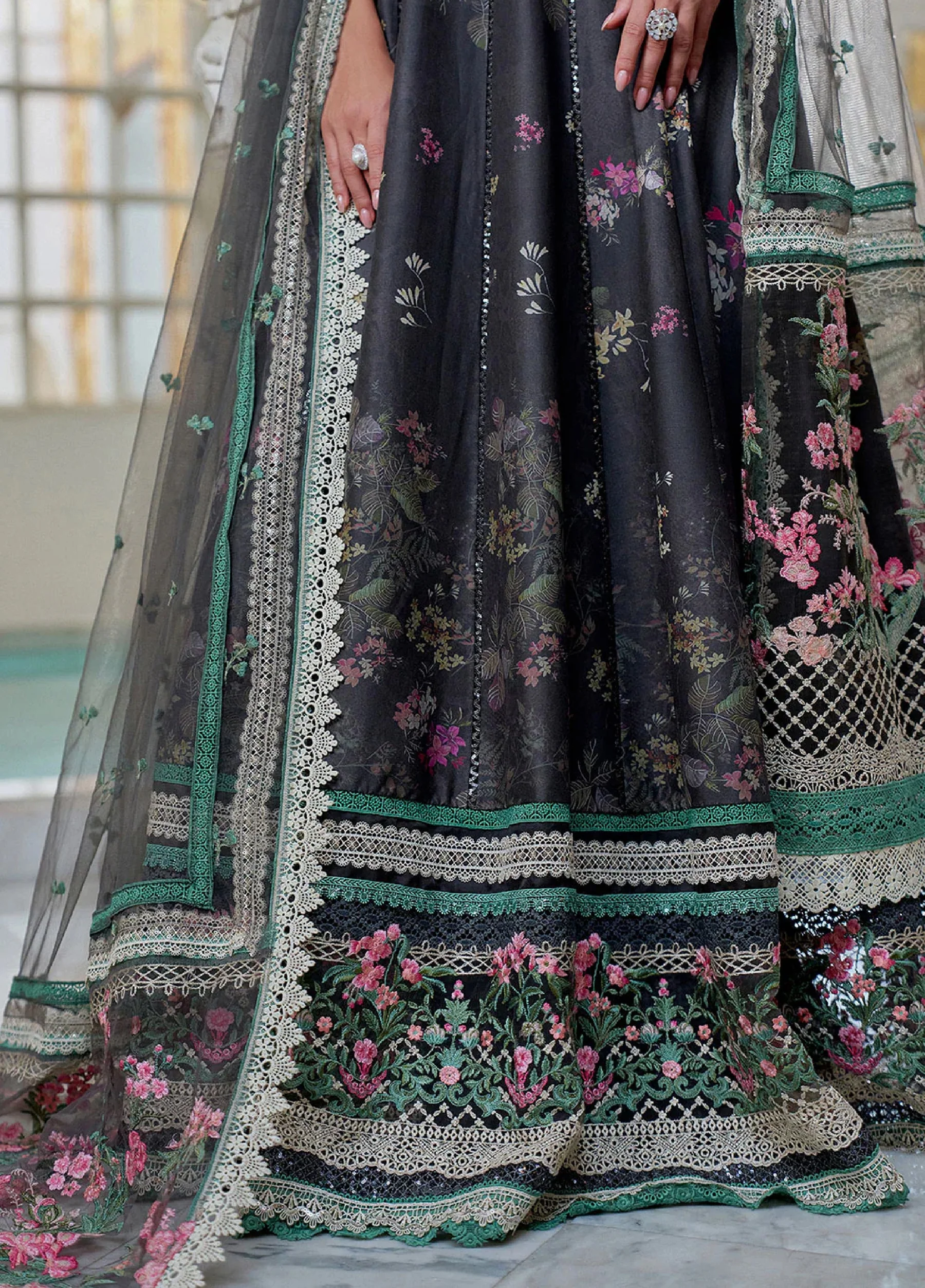 Sobia Nazir Luxury Lawn 2026 | Eid Collection | D-10 A - Image 4