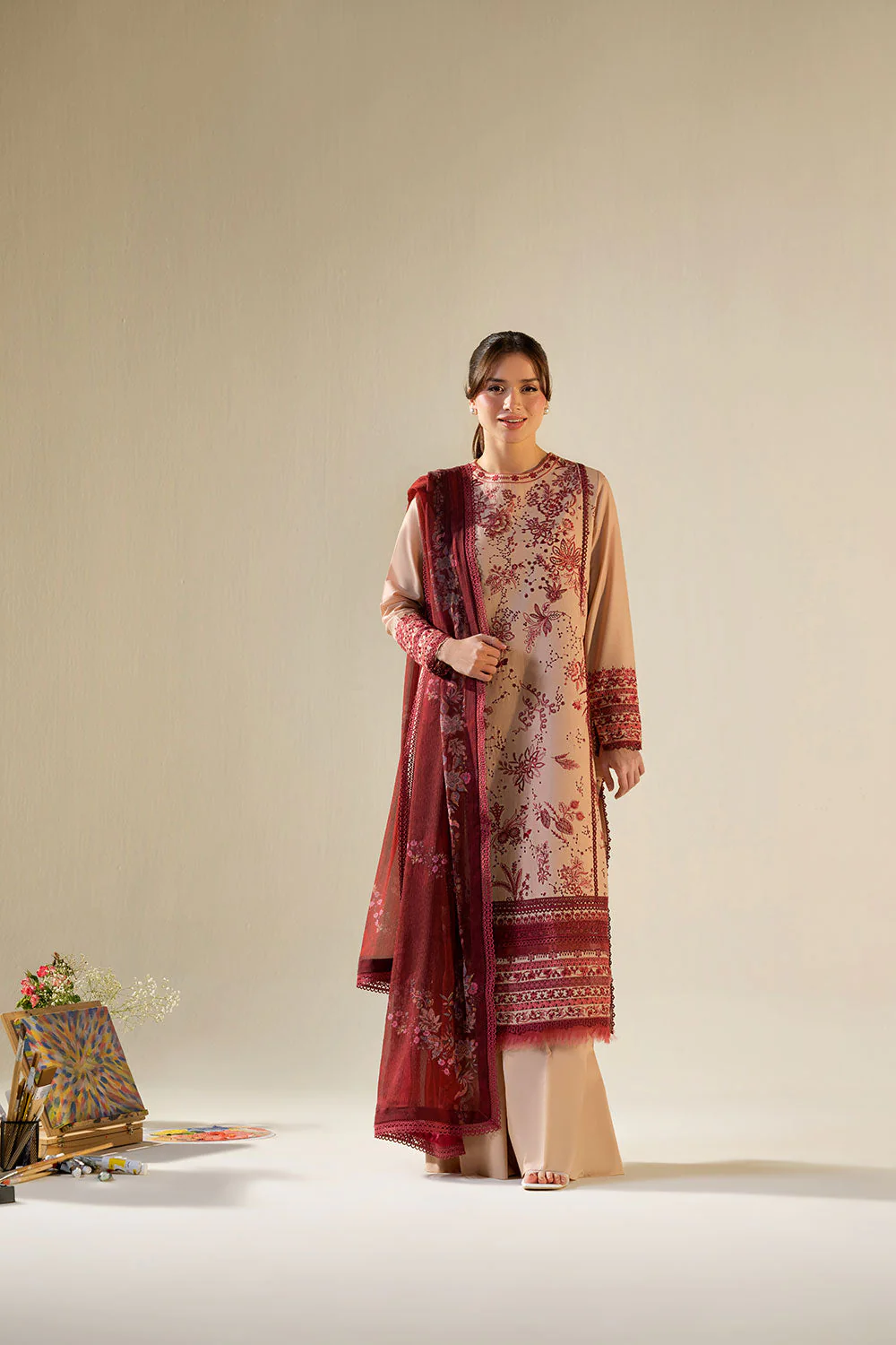 Sobia Nazir Vital Lawn 2026 || VT26-9A