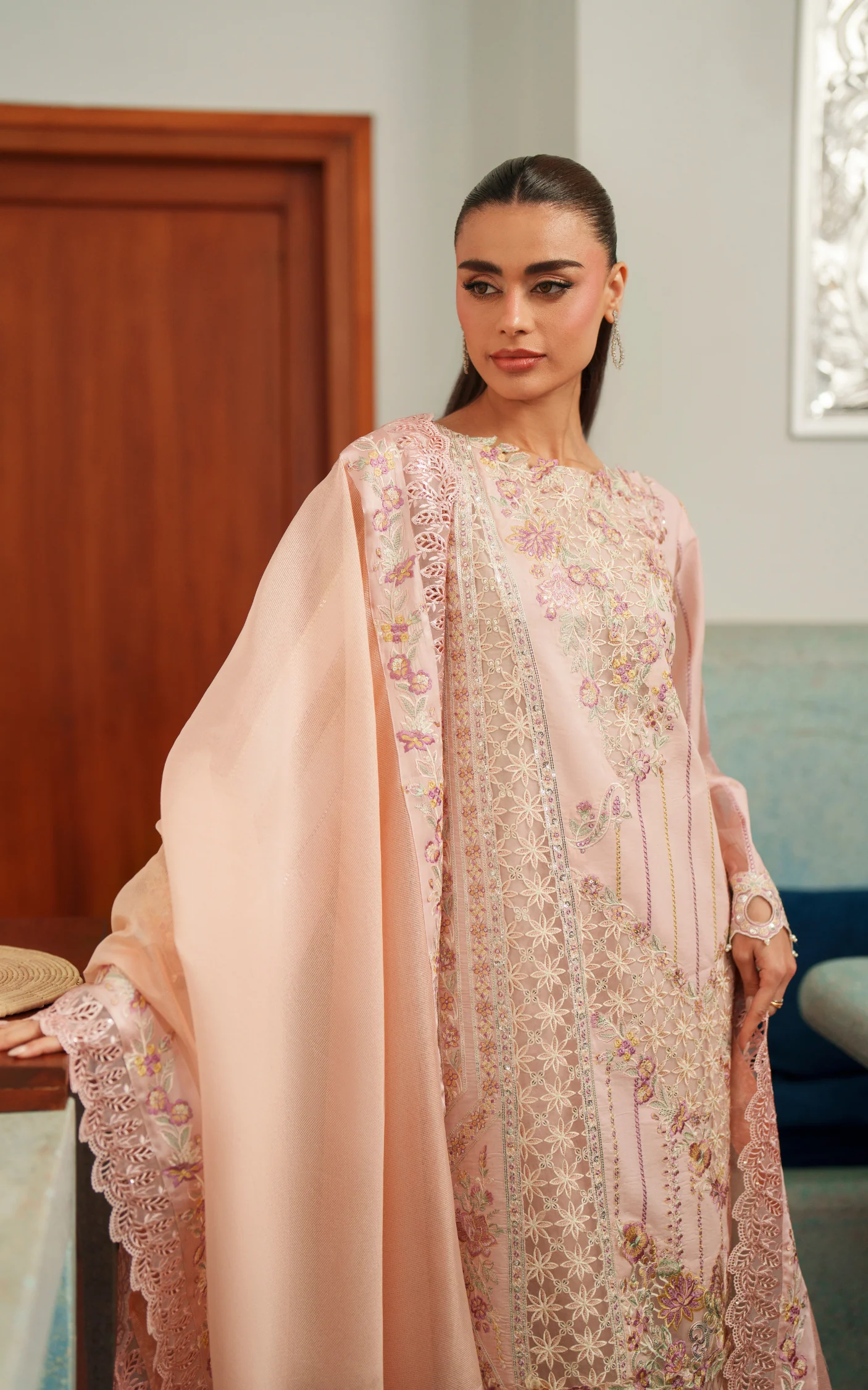 Versa Luxury Lawn'26 by Asifa & Nabeel || VUL26-08 - Image 6