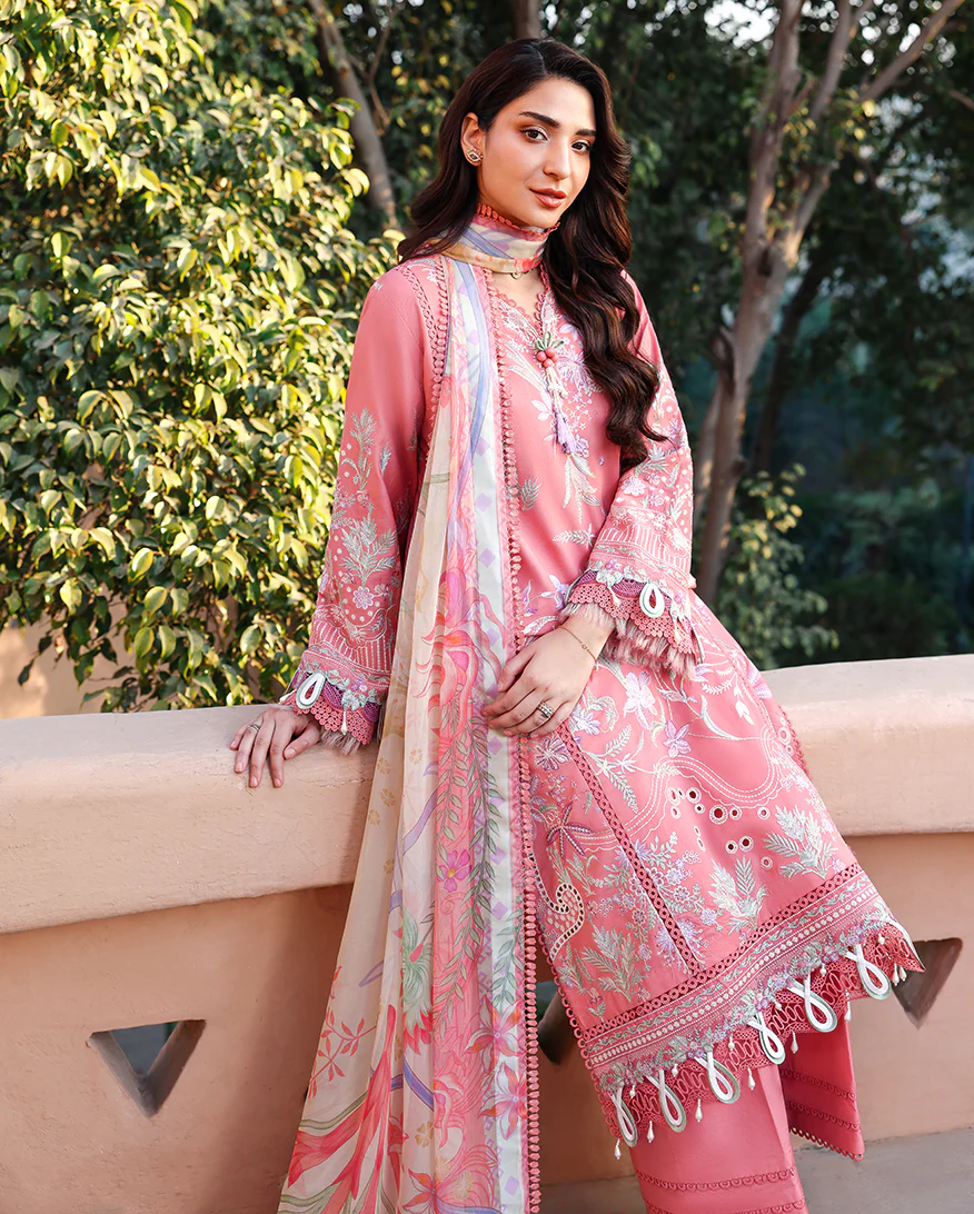 Roheenaz Summer Reverie | Luxury Lawn 2026 | Velora - Image 4
