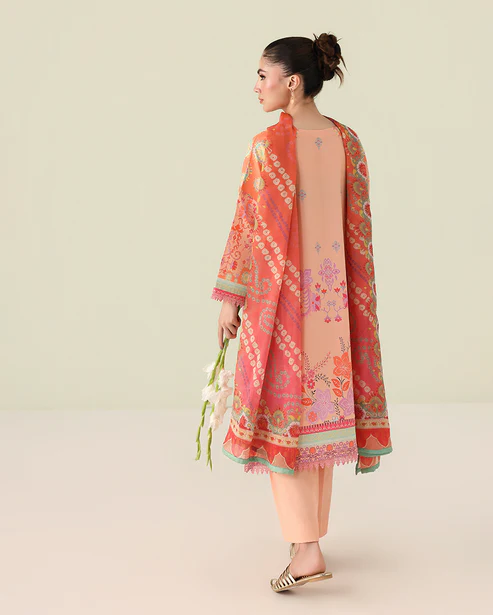 Rosette Lawn by Roheenaz || Warm Horizon - Image 5