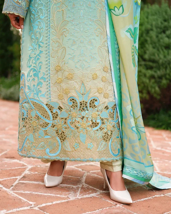 Alternative view of Mushq Amoi | Luxury Lawn 2026 || Whispering Winds