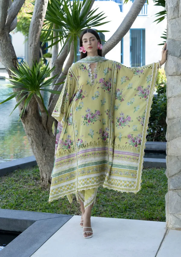 Elaf Prints Lawn Vol 1 2026 | 4A AVOCADO