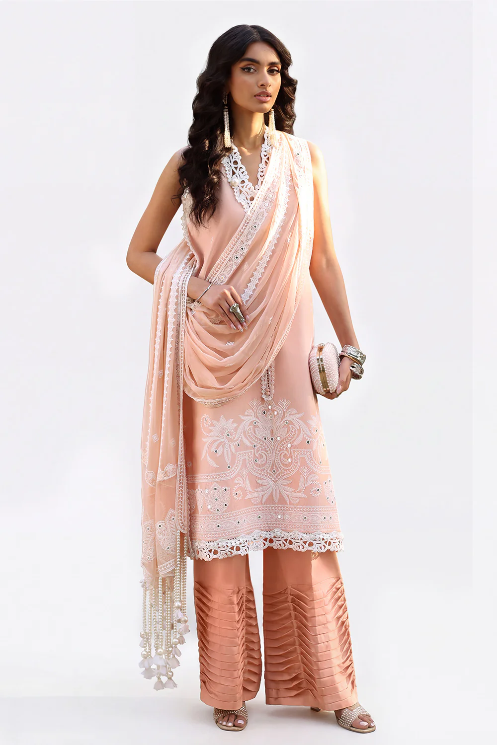 Gul Ahmed Luxury Lawn 2026 || PM-62022
