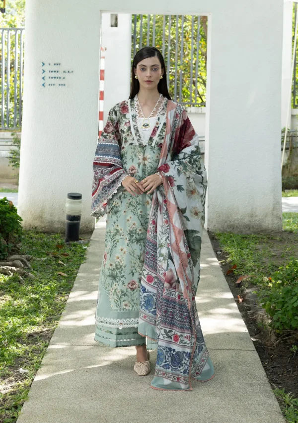 Elaf Prints Lawn Vol 1 2026 | 6B OPALINE GARDEN