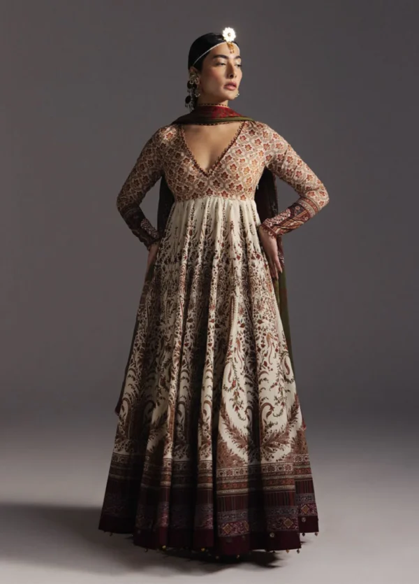 Anarkali Salwar Kameez Collection by Zara Shahjahan || Shahkar-D3